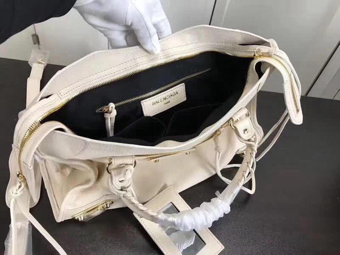 BALENCIAG巴黎世家 經典機車 原版山羊皮 包邊五金款 手提肩背斜挎包  BL1431